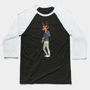 The deer with the guitar Baseball T-Shirt